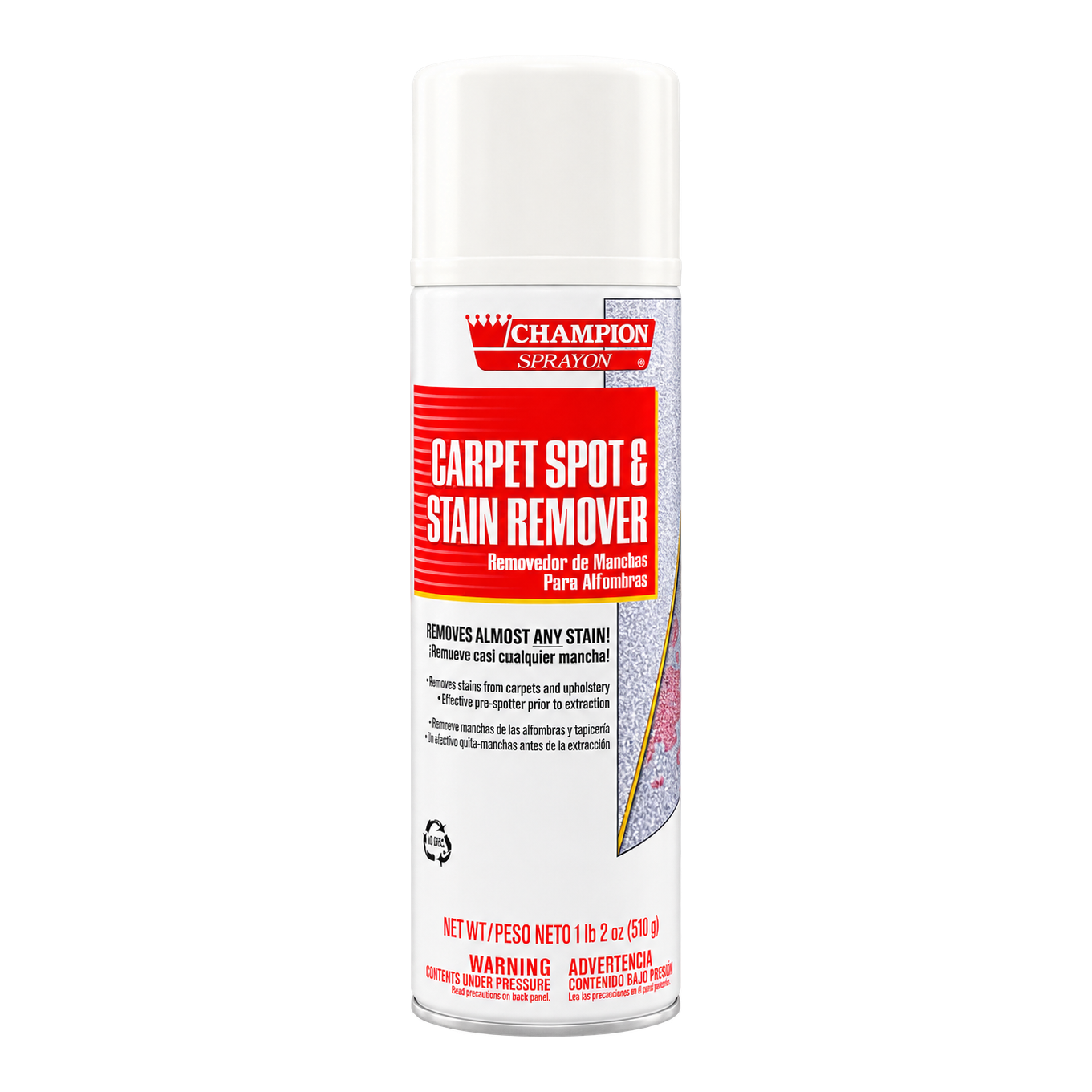 Champion Carpet Spot & Stain Remover, 18 oz