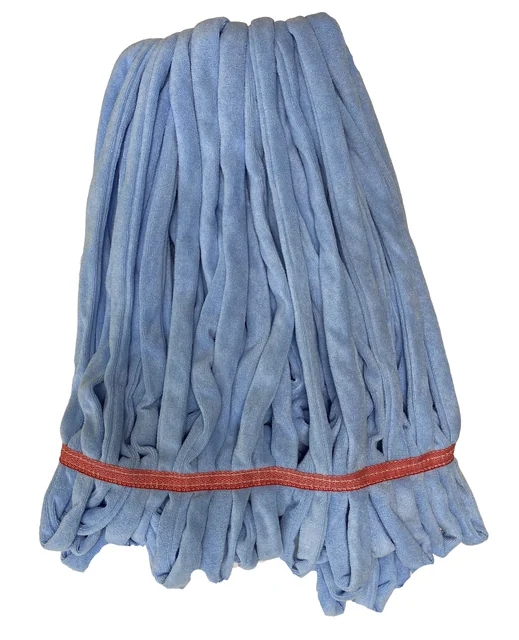 WET MOP HEAD Microfiber Light Blue Medium