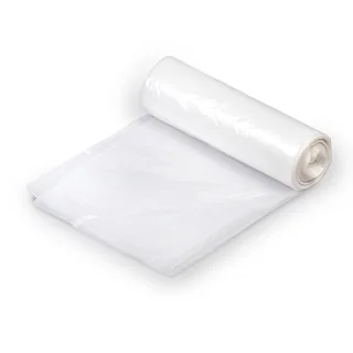 Clear Heavy-Duty Trash Liners Small Liners 24 x 33 11 mic Clear 500/case