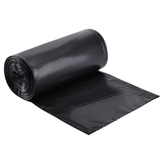 Contractor Clean-Up Trash Liners, 38 x 60 in, 3 Mil, Black