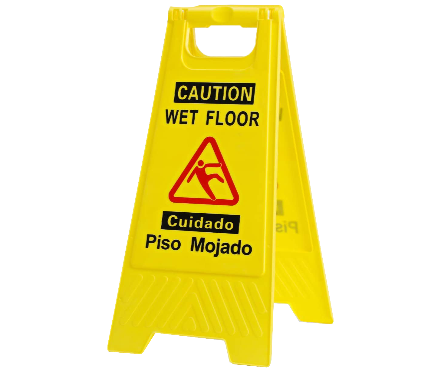 Wet Floor Sign Bilingual - MADOOV Cleaning Supplies Elk Grove Village