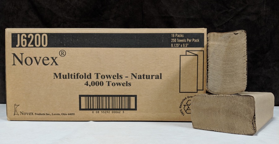 Kraft Multifold Towels, 4,000 Towels
